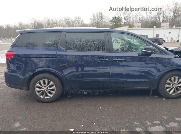 KNDMB5C10M6668560 2021 KIA SEDONA Blue Vista interior de 360 grados
