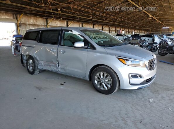 KNDMB5C10M6672995 2021 KIA SEDONA Silver Front right