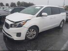 2018 Kia Sedona Lx White vin: KNDMB5C11J6373107