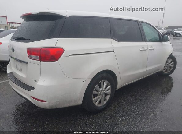 KNDMB5C11J6373107 2018 KIA SEDONA White Tył prawy