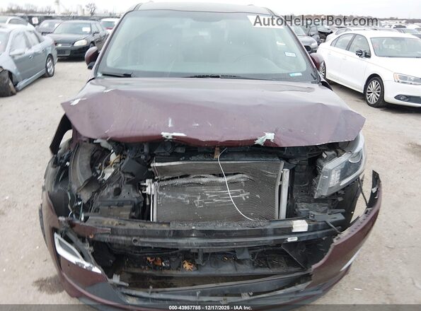 KNDMB5C13L6575160 2020 KIA SEDONA Maroon Вид спереду