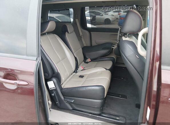 KNDMB5C13L6575160 2020 KIA SEDONA Maroon Вид наклейки з VIN-кодом