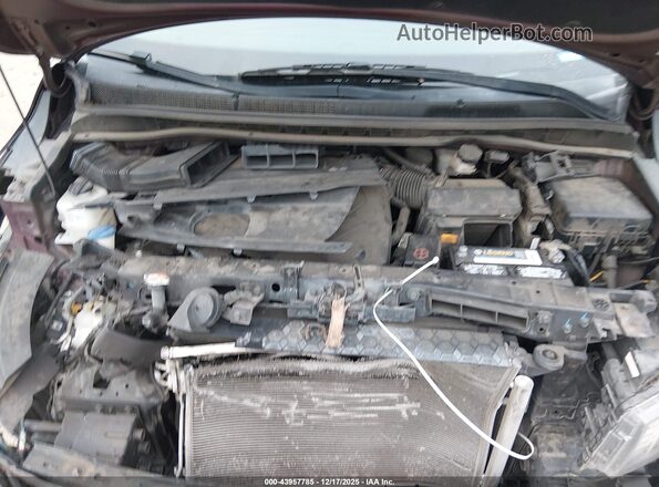 KNDMB5C13L6575160 2020 KIA SEDONA Maroon Вид ззаду