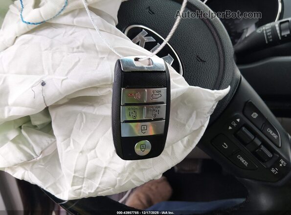 KNDMB5C13L6575160 2020 KIA SEDONA Maroon Вид панелі приладів