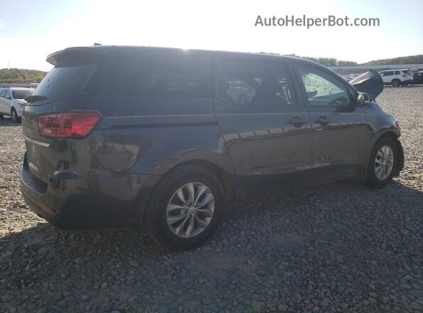 KNDMB5C13M6667869 2021 KIA SEDONA Charcoal Trasero derecho