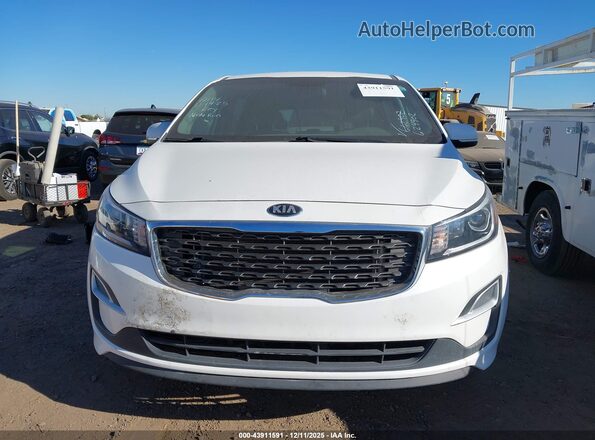 KNDMB5C14L6624902 2020 KIA SEDONA White Front view