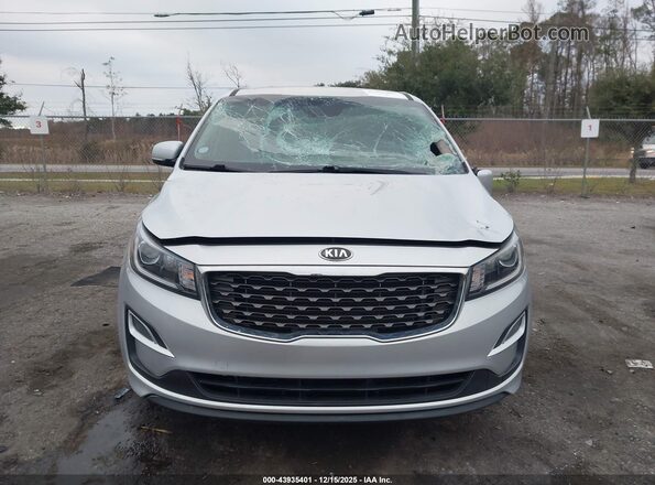KNDMB5C14M6671686 2021 KIA SEDONA Silver Вид панелі приладів