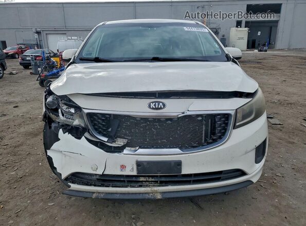 KNDMB5C15G6199129 2016 KIA SEDONA Белый Вид спереди