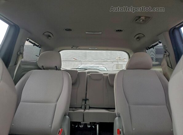 KNDMB5C15G6199129 2016 KIA SEDONA Белый Вид задних сидений