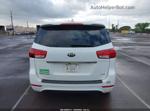 KNDMB5C15J6378858 2018 KIA SEDONA Белый 