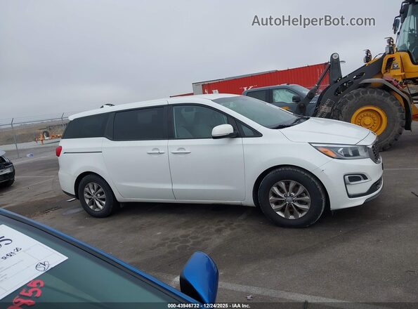 KNDMB5C15M6662088 2021 KIA SEDONA White Vista del cuadro de instrumentos