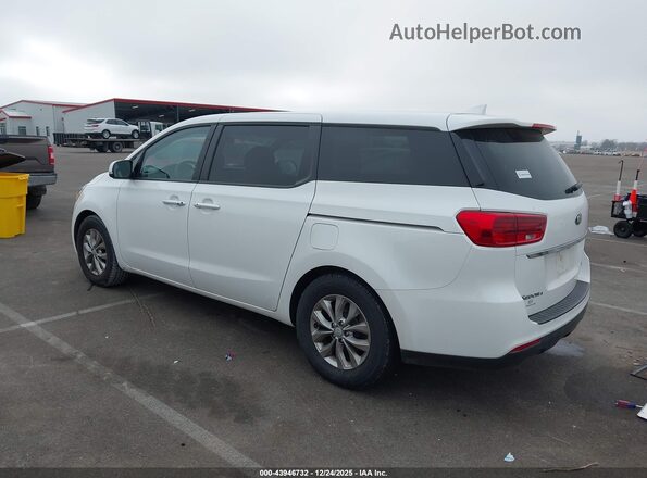 KNDMB5C15M6662088 2021 KIA SEDONA White Trasero izquierdo