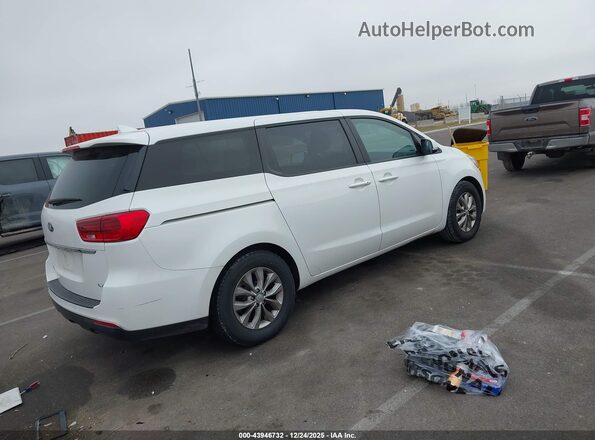 KNDMB5C15M6662088 2021 KIA SEDONA White Trasero derecho