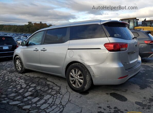 KNDMB5C16G6177852 2016 KIA SEDONA Gray Tył lewy