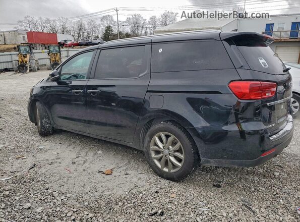 KNDMB5C16K6562272 2019 KIA SEDONA Черный Задняя левая четверть