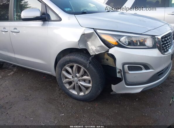 KNDMB5C17M6671262 2021 KIA SEDONA Silver Вид спереду