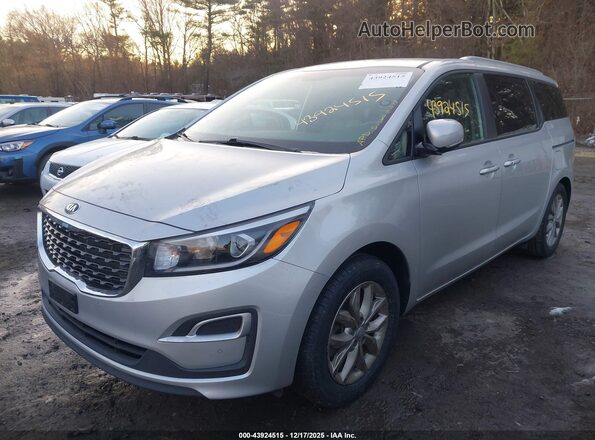 KNDMB5C17M6671262 2021 KIA SEDONA Silver Передня ліва чверть
