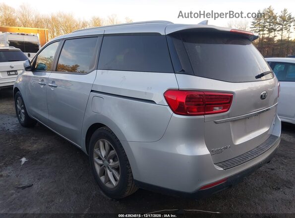 KNDMB5C17M6671262 2021 KIA SEDONA Silver Задня ліва чверть