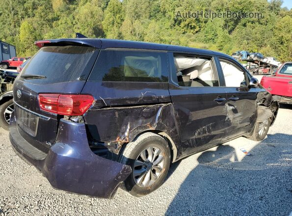 KNDMB5C18M6666717 2021 KIA SEDONA Blue Tył prawy