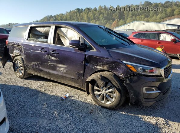 KNDMB5C18M6666717 2021 KIA SEDONA Blue Przód prawy
