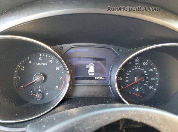 KNDMB5C18M6666717 2021 KIA SEDONA Blue Widok zestawu wskaźników
