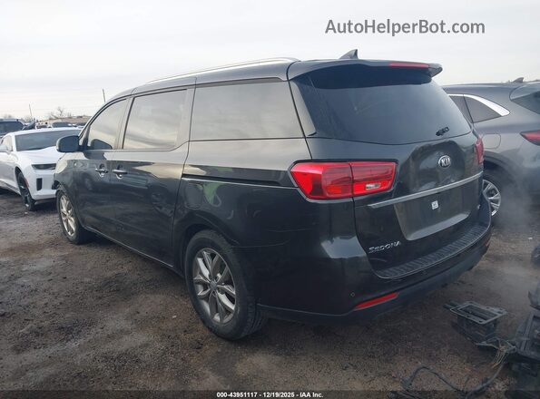 KNDMB5C19K6514264 2019 KIA SEDONA Black Trasero izquierdo