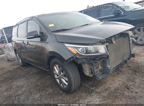 KNDMB5C19K6514264 2019 KIA SEDONA Black Delantero derecho