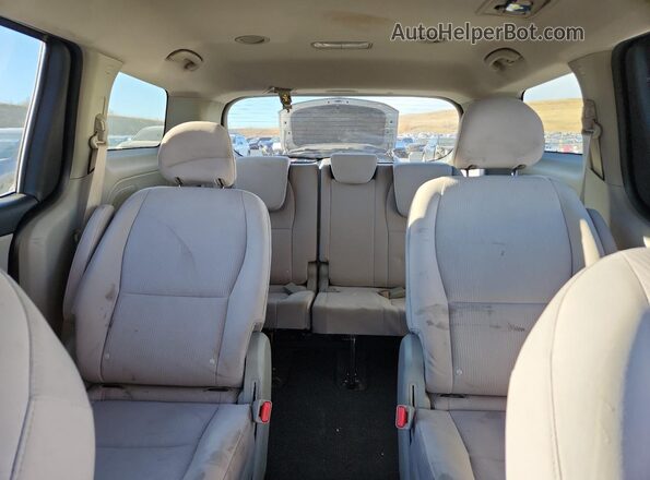 KNDMB5C19M6673725 2021 KIA SEDONA Black Vista de los asientos traseros