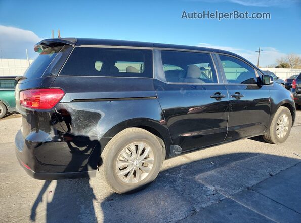 KNDMB5C19M6673725 2021 KIA SEDONA Black Trasero derecho