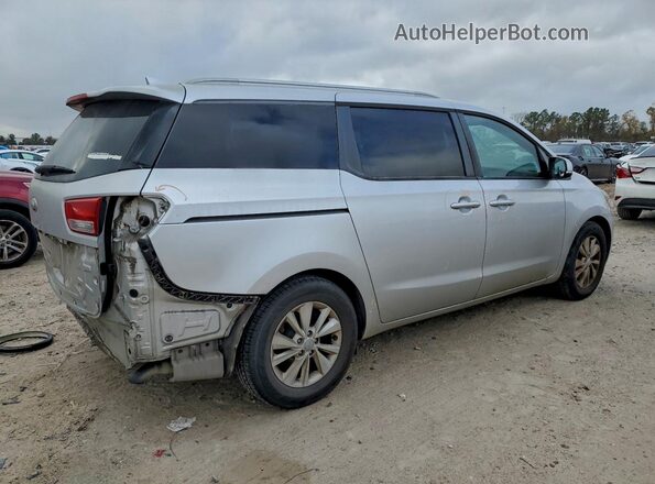 KNDMB5C1XG6134230 2016 KIA SEDONA Silver Tył prawy