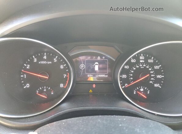 KNDMB5C1XJ6382601 2018 KIA SEDONA White Вид щитка приладів