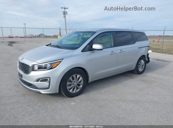 KNDMB5C1XM6673538 2021 KIA SEDONA Silver Front left