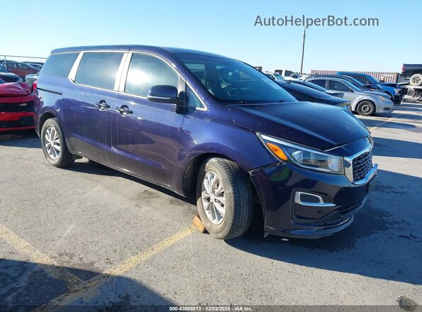 KNDMB5C1XM6673751 2021 KIA SEDONA Purple Delantero derecho