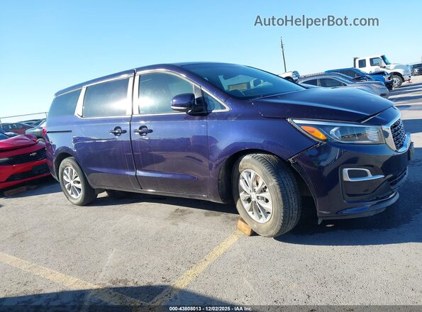 KNDMB5C1XM6673751 2021 KIA SEDONA Purple Vista interior trasera