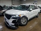 2022 Kia Carnival Lx White vin: KNDNB4H34N6155970