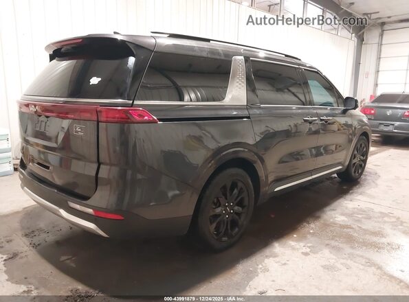 KNDNE5H3XP6224497 2023 KIA CARNIVAL MPV Серый Задняя правая четверть