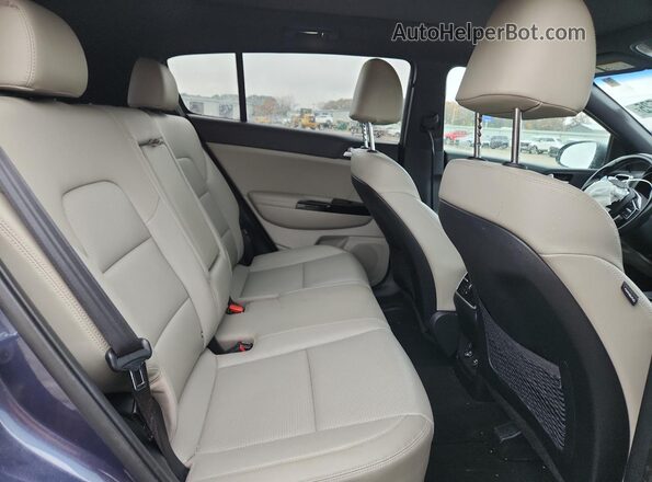 KNDP63AC5L7756314 2020 KIA SPORTAGE Синий Вид задней части салона