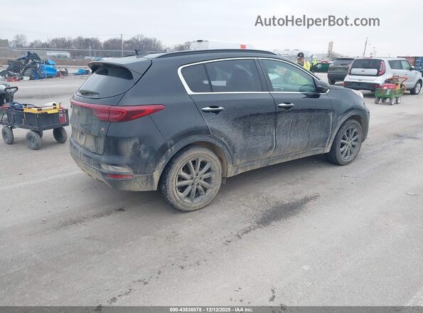 KNDP63AC7L7706756 2020 KIA SPORTAGE Черный Задняя правая четверть
