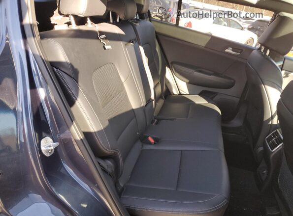 KNDP6CAC0M7854734 2021 KIA SPORTAGE Blue Սալոնի հետևի տեսք