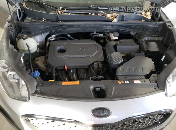 KNDP6CAC9M7858314 2021 KIA SPORTAGE Gray Շարժիչի բաժամունքի տեսք