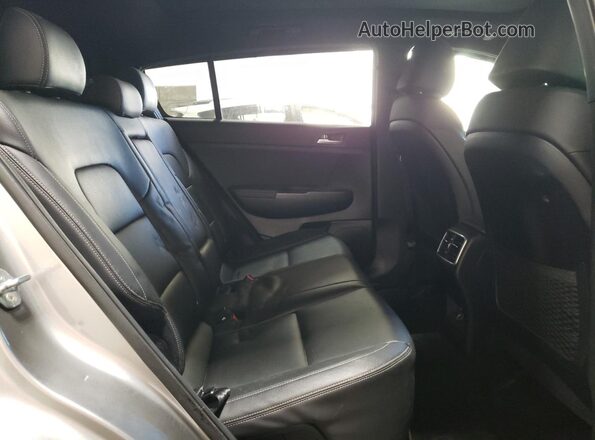 KNDP6CAC9M7858314 2021 KIA SPORTAGE Gray Սալոնի հետևի տեսք