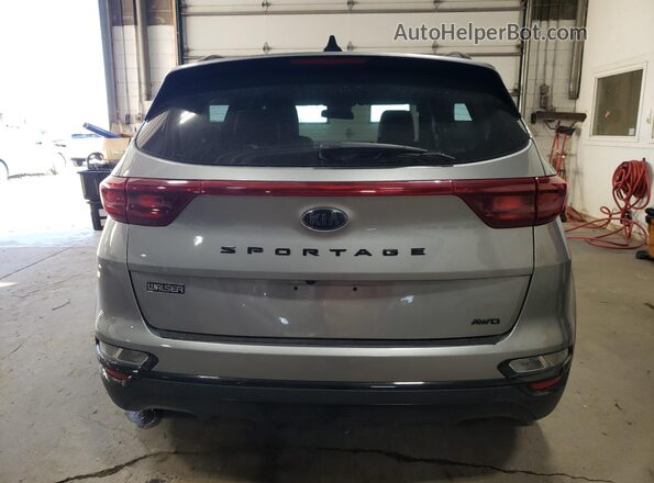 KNDP6CAC9M7858314 2021 KIA SPORTAGE Gray Հետևի տեսք