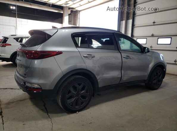 KNDP6CAC9M7858314 2021 KIA SPORTAGE Gray Հետևի աջ