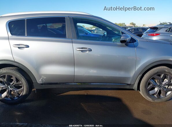 KNDP6CAC9M7896657 2021 KIA SPORTAGE Серый Панорамный вид салона 360°