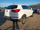 2016 Kia Sportage Lx White vin: KNDPBCAC3G7848894