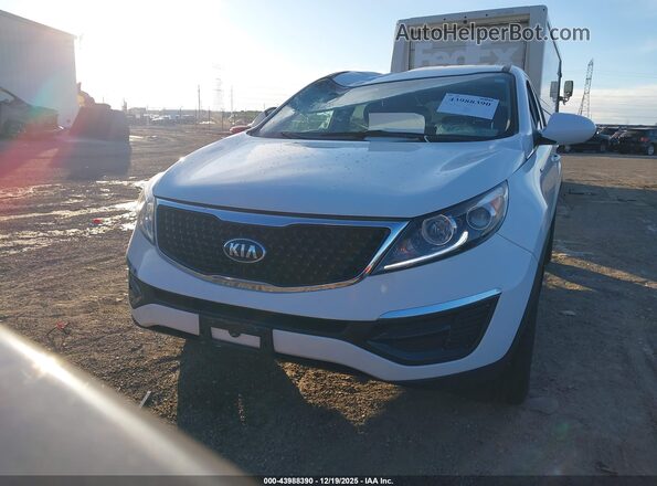 KNDPBCAC3G7848894 2016 KIA SPORTAGE White Widok zestawu wskaźników