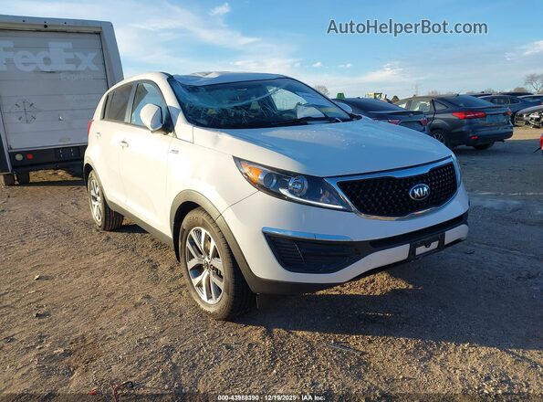 KNDPBCAC3G7848894 2016 KIA SPORTAGE White Przód prawy