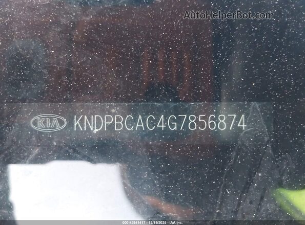 KNDPBCAC4G7856874 2016 KIA SPORTAGE Черный Вид подкапотного пространства