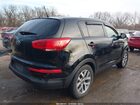 2016 Kia Sportage Lx Черный vin: KNDPBCAC4G7856874