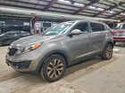 2016 Kia Sportage Lx Gray vin: KNDPBCAC9G7803619